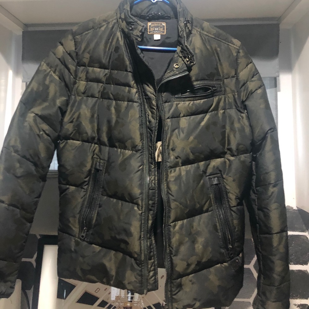 Diesel-Co Camo Down Puffer Jacket